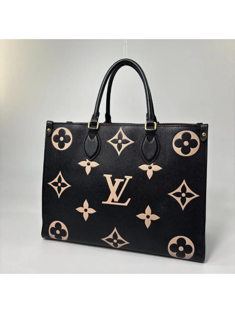 Louis Vuitton Super On The Go MM Monogram Empreinte Tote